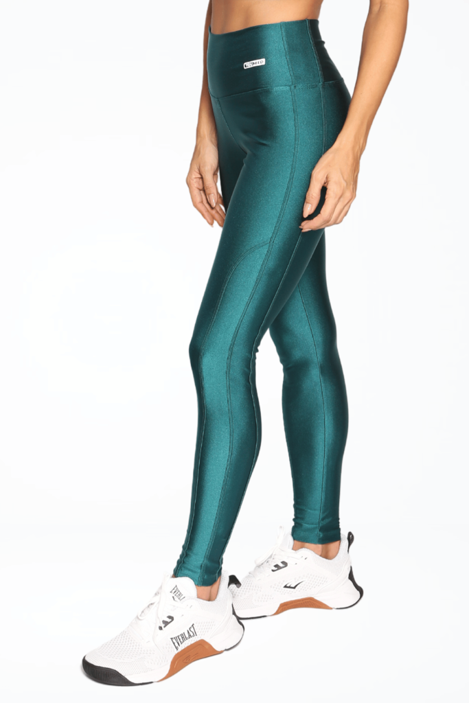 Legging Power Glow recortes Verde