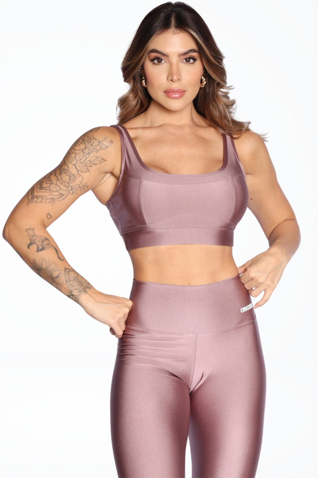 Legging Power Glow Lilás Escuro