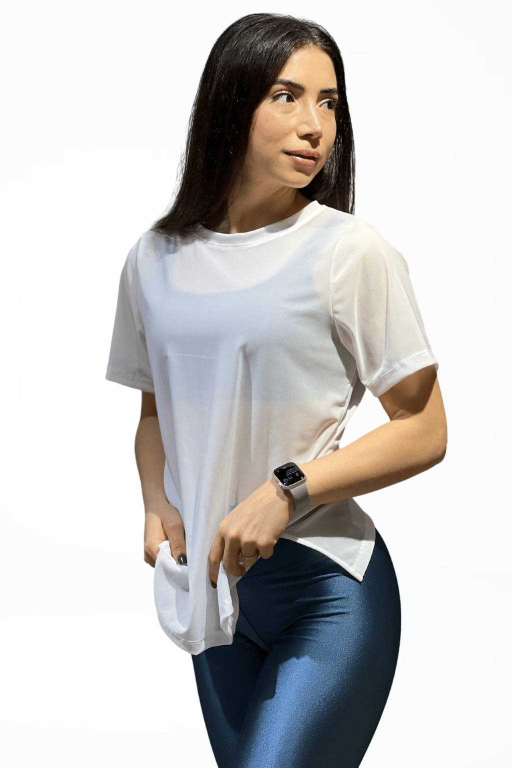 Camisa Tule Branco