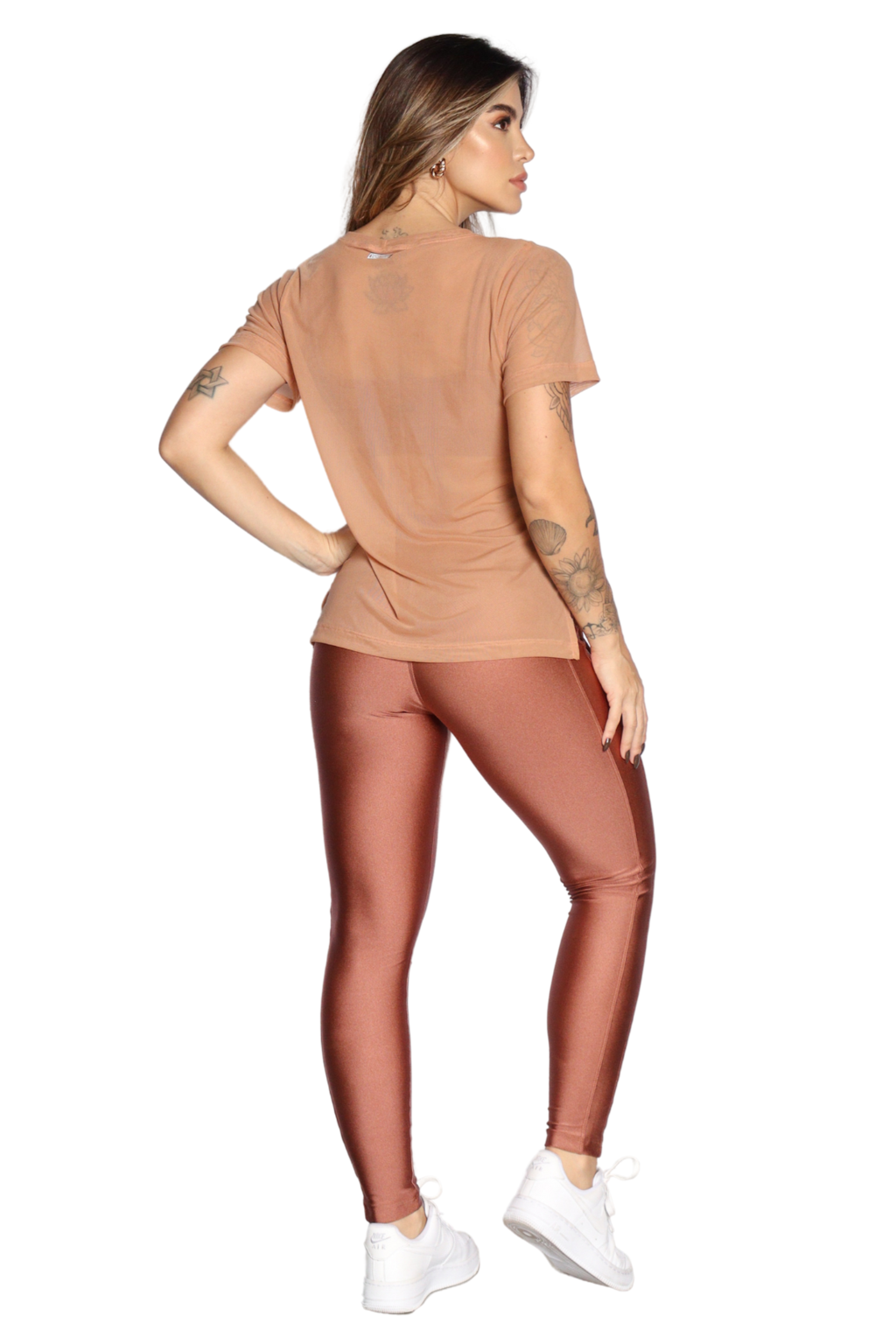 Camisa Tule Bronze