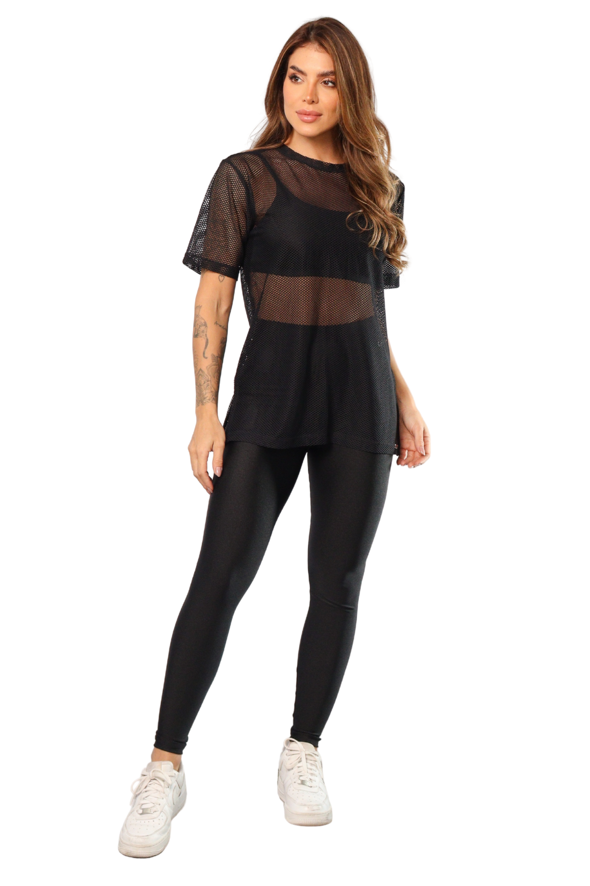 Camisa Arrastão Preto