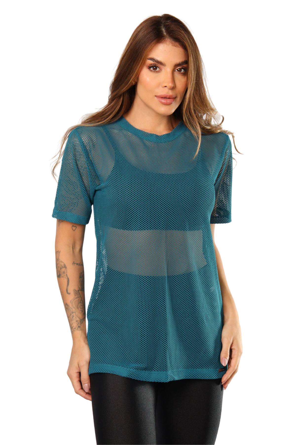 Camisa Arrastão Verde esmeralda