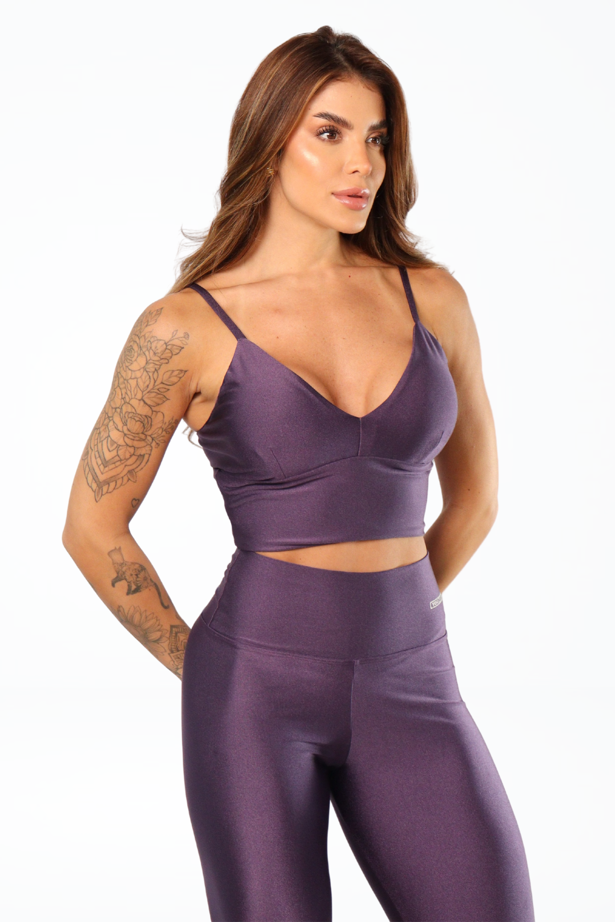 Conjunto Cropped Diva Ametista