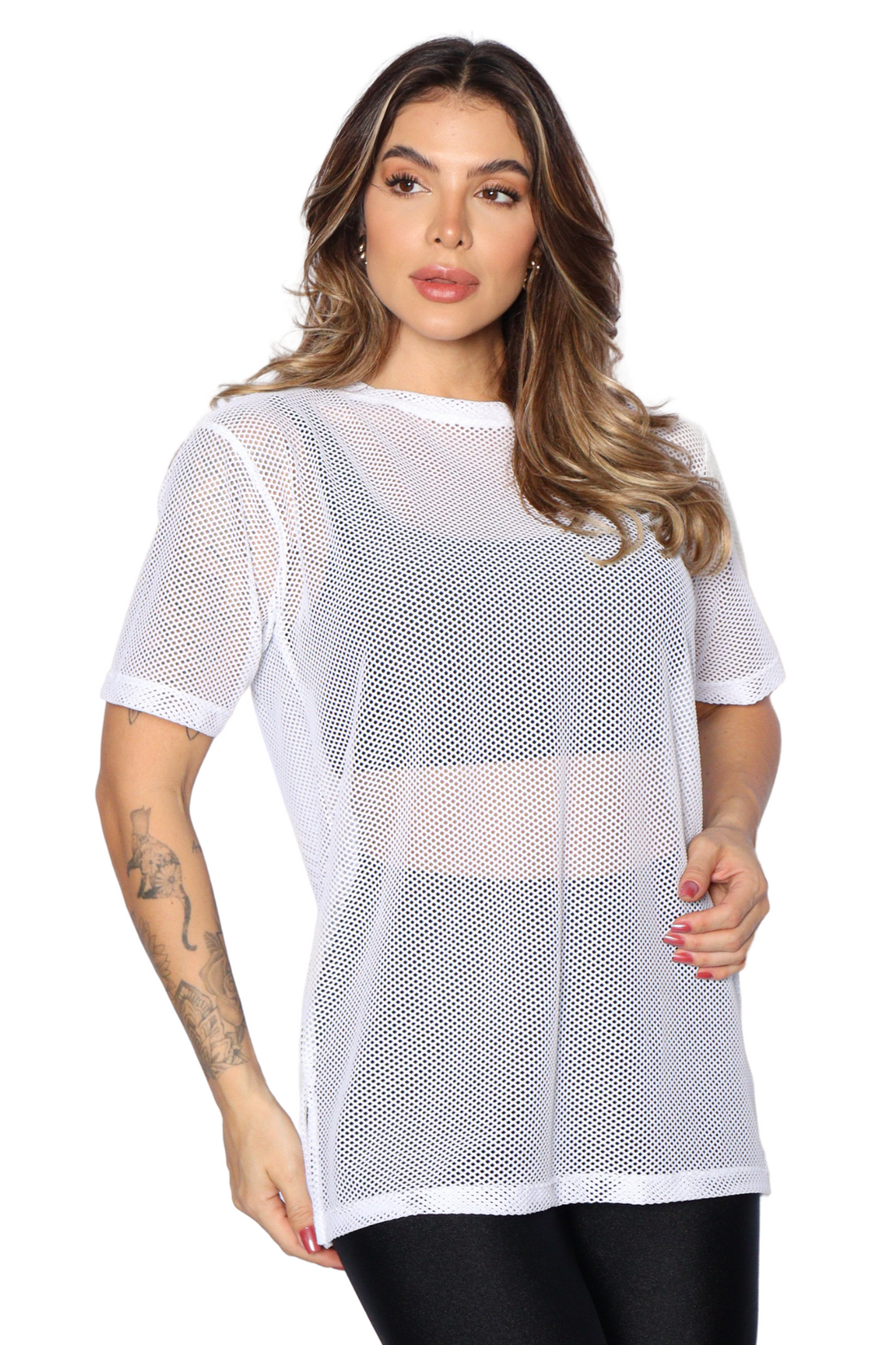 Camisa Arrastão Branca