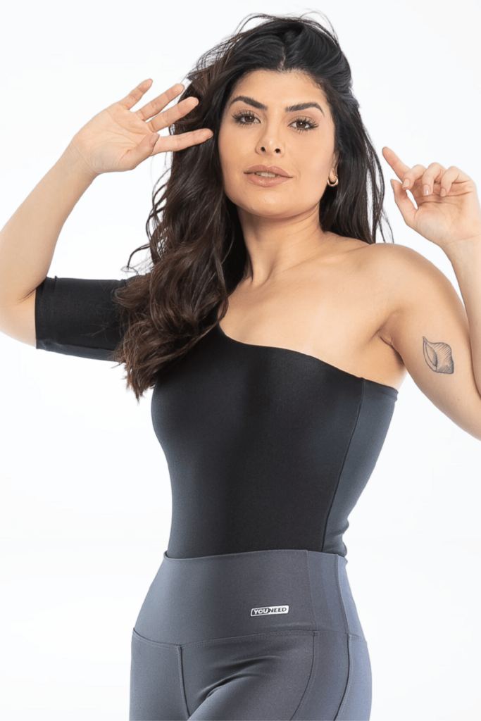 Body Maiô Gaia Preto