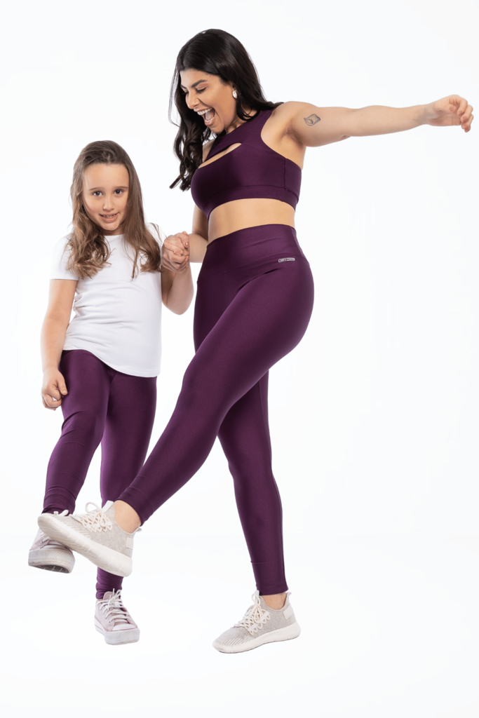 Legging Kids Sophia Roxo