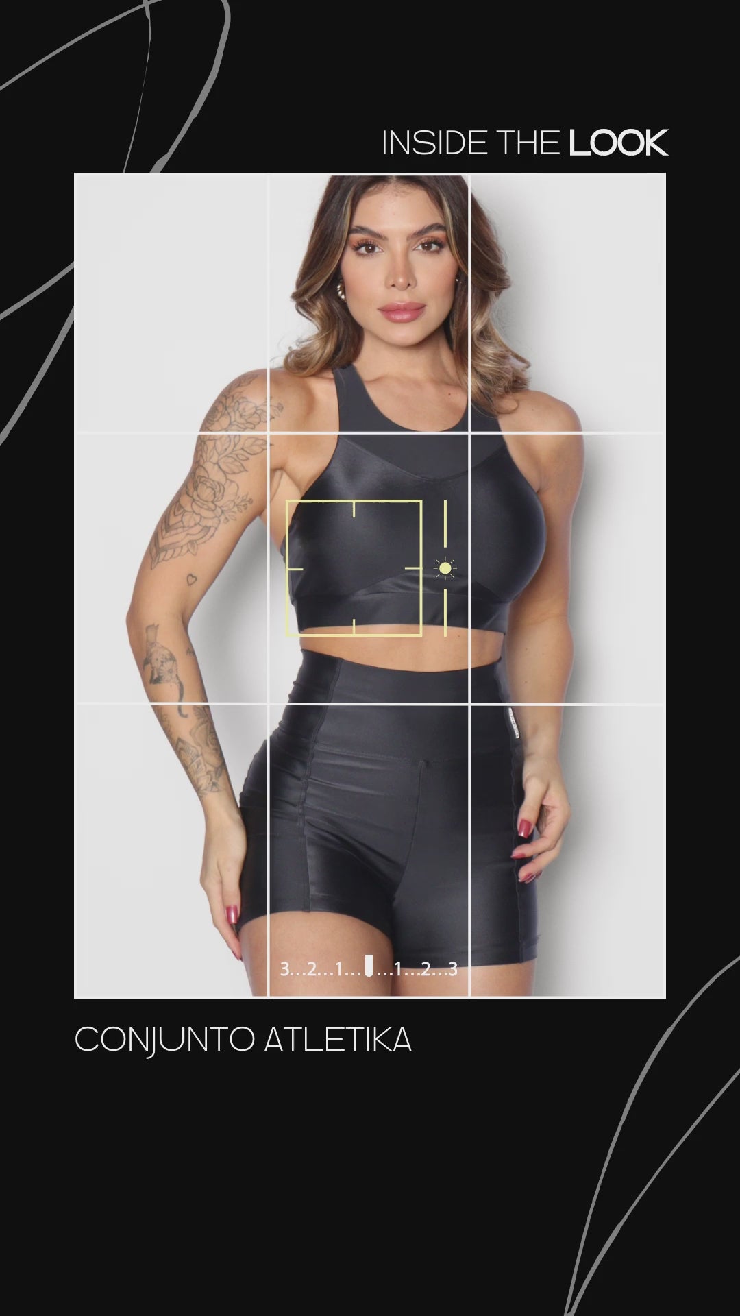 Conjunto Atletika Preto